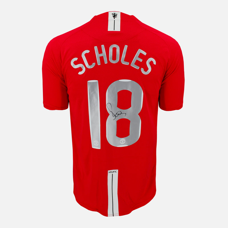 Paul Scholes Signed Shirt