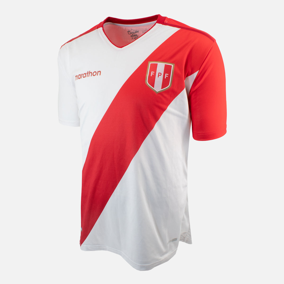 2018-19 Peru Home Shirt [Perfect] XL — Verified official Peru shirt, condition graded | The Vault