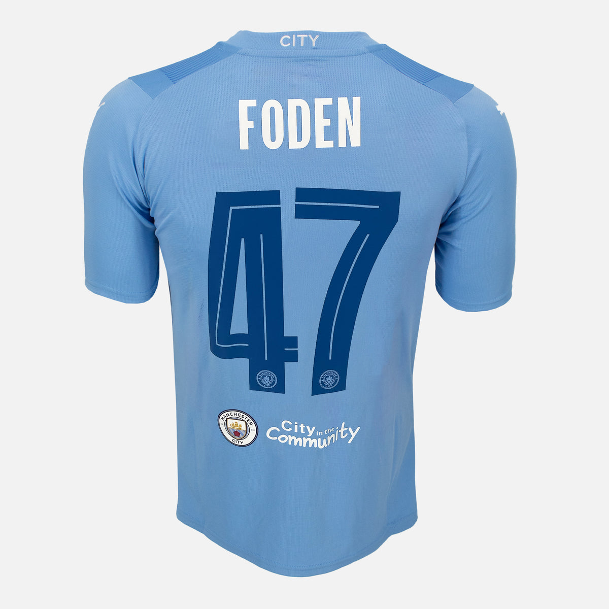 2023-24 Manchester City Home Shirt Foden 47 [New] M — Original and official Manchester City shirt, brand new with tags | The Vault