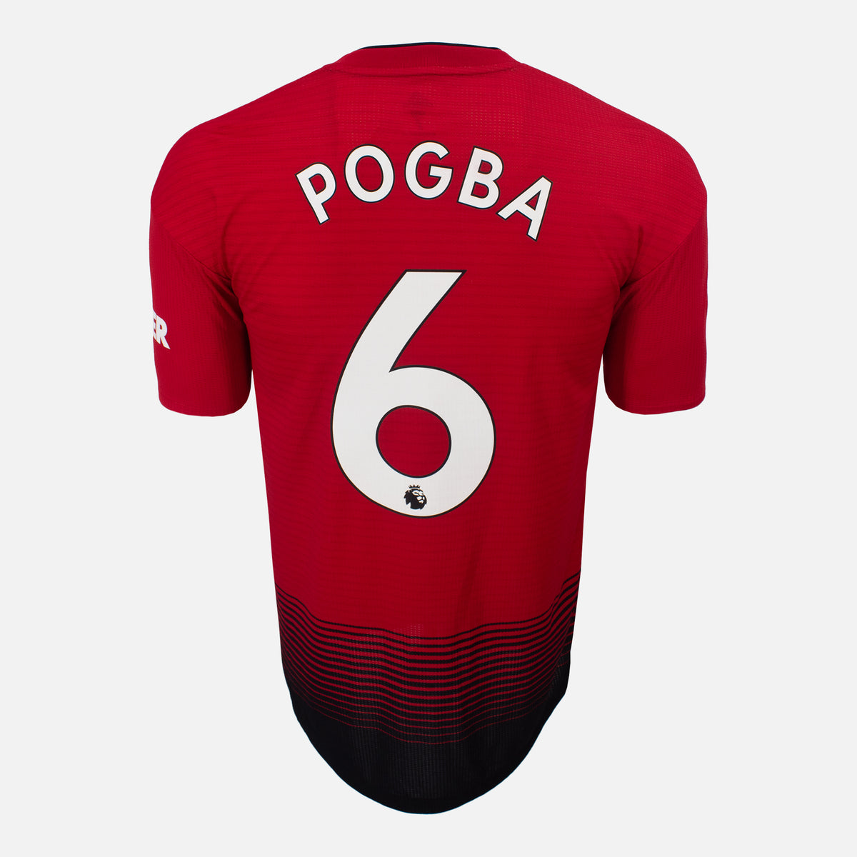 2018-19 Manchester United Home Shirt Pogba 6 Player Issue [Perfect] L — Verified official Manchester United shirt, condition graded | The Vault