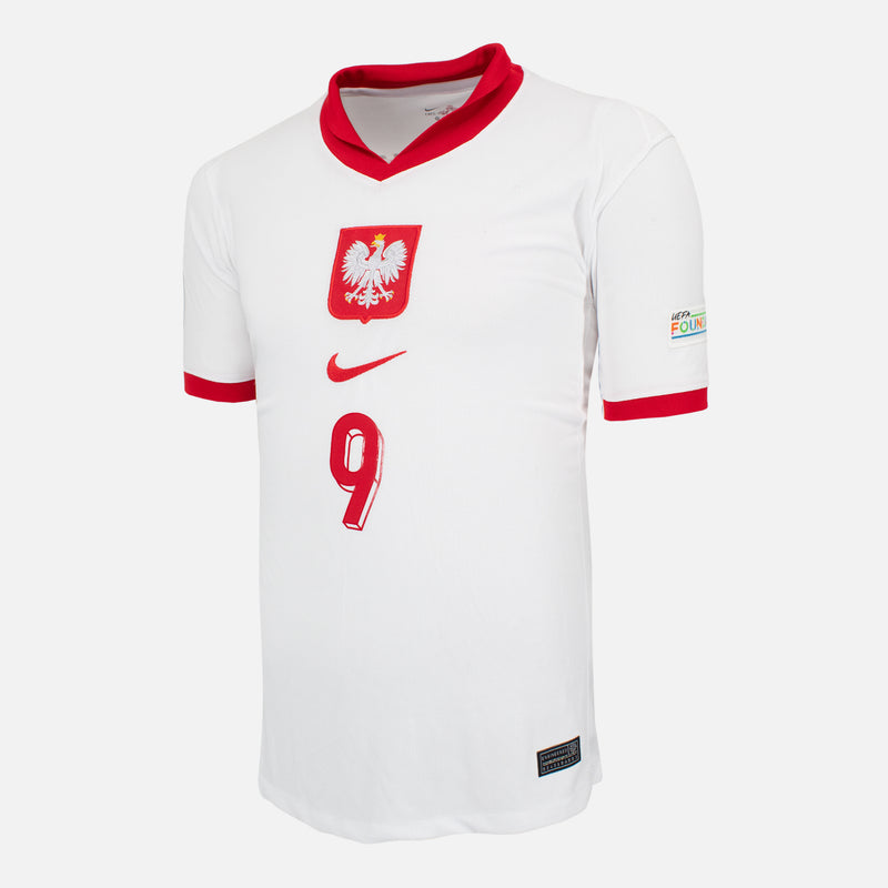 Robert Lewandowski Signed Poland Shirt Home 2024-25 [9]