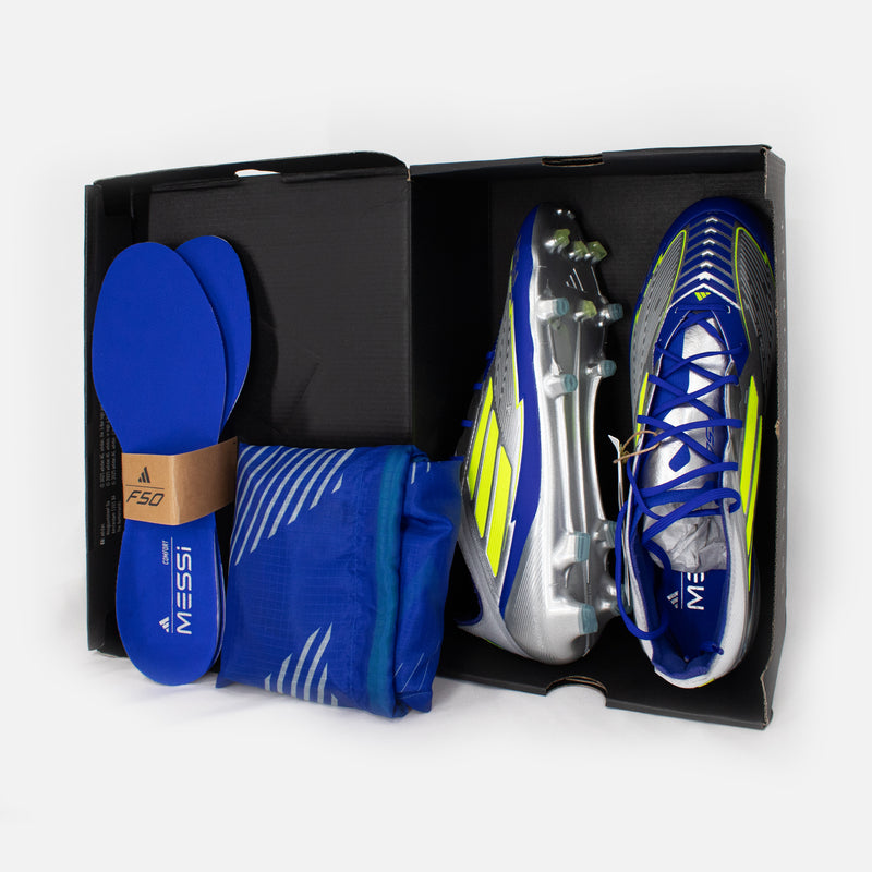 Adidas F50 Elite Messi Boots Silver FG [New] UK 10