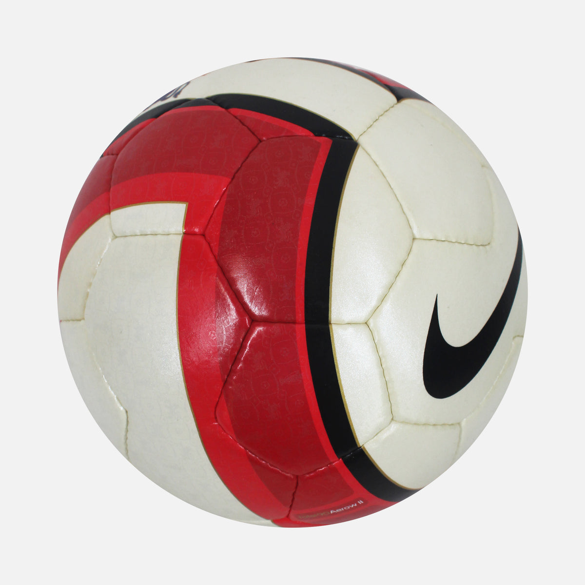 Nike Premier League Ball 2006-07 Aerow II T90 Red [New] — Keep your Nike football looking mint | The Vault