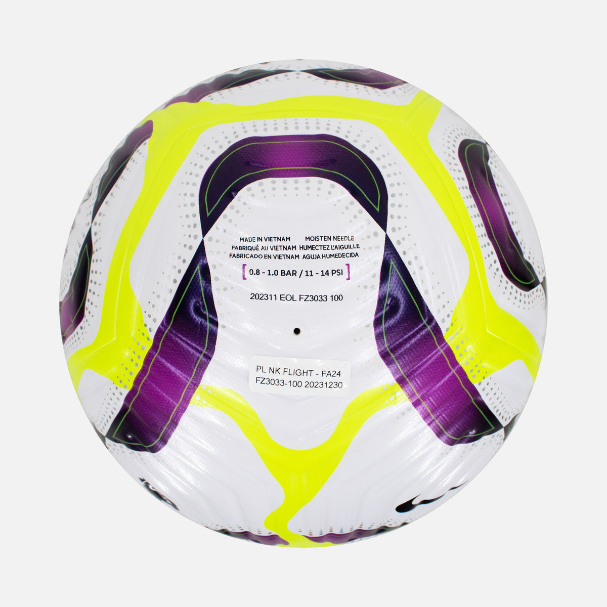 Nike Premier League Ball 2024-25 Flight White [New] — Keep your Nike football looking mint | The Vault