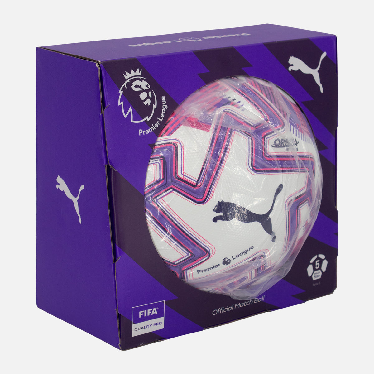 Puma Orbita Ultimate Premier League Ball 2025-26 Official Match [New] — Which ball size do I need? | The Vault