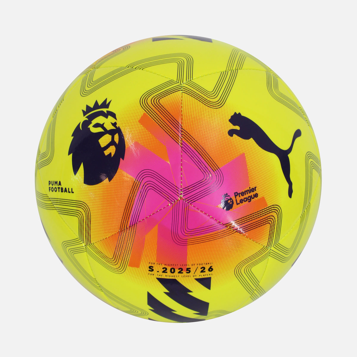Nike Orbita Premier League Ball 2025-26 Play Yellow [New] — Ready to collect or play, licensed football made by Puma | The Vault