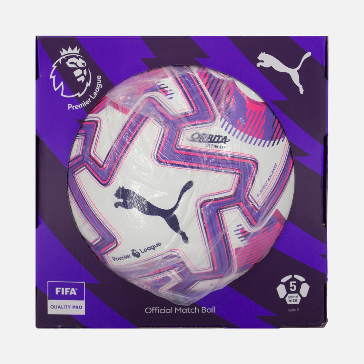 Puma Orbita Ultimate Premier League Ball 2025-26 Official Match [New] — Ready to collect or play, licensed football made by Puma | The Vault
