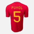 Carles Puyol Signed Spain Shirt 2010 World Cup [5]