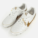 Nike Tiempo Legend Elite Boots White/Gold Ronaldinho FG [New] UK 10