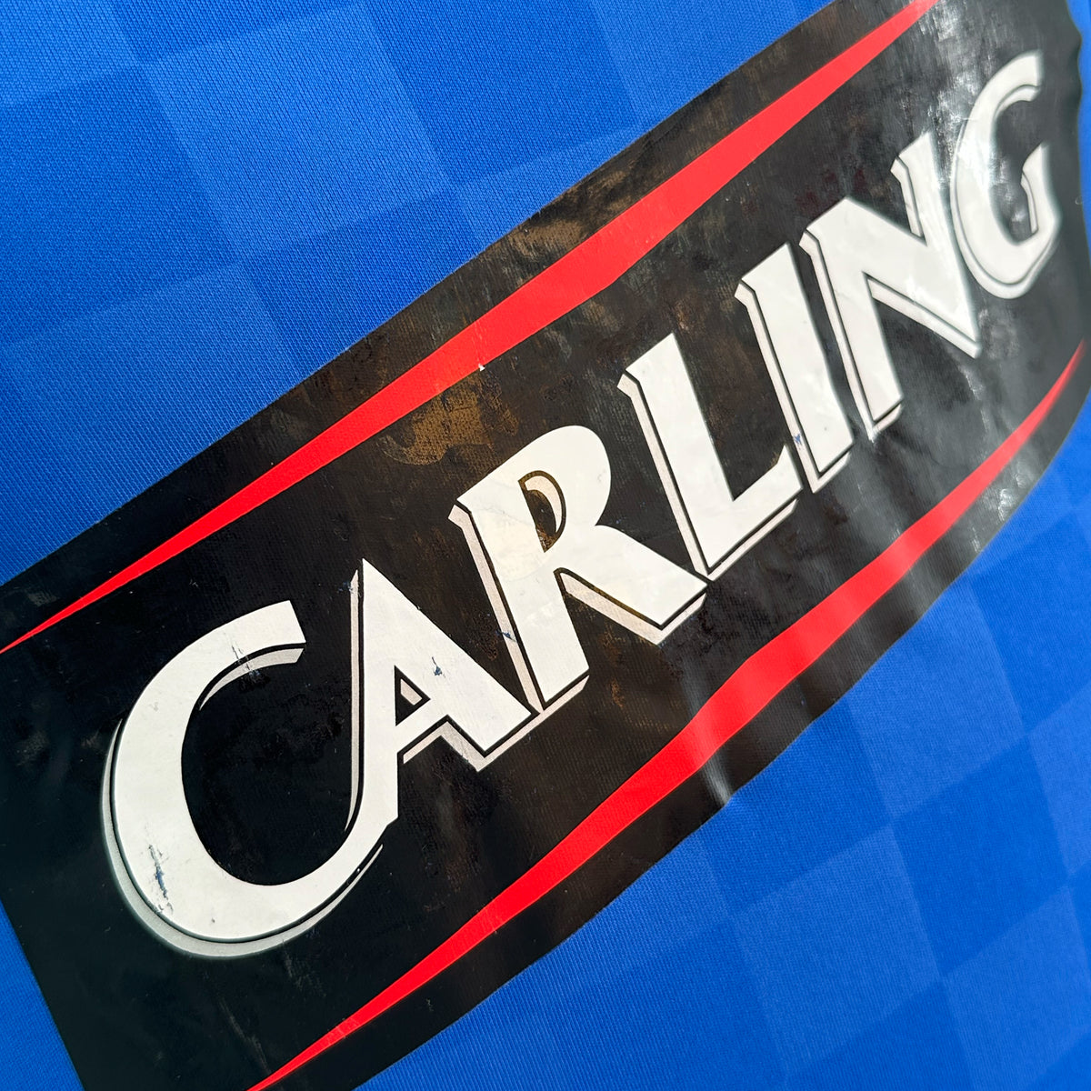 2009-10 Rangers Home Shirt [Excellent] M — Looking after your Rangers Home jersey | The Vault