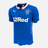 2014-15 Rangers Home Shirt Ricksen 2 [Perfect] S