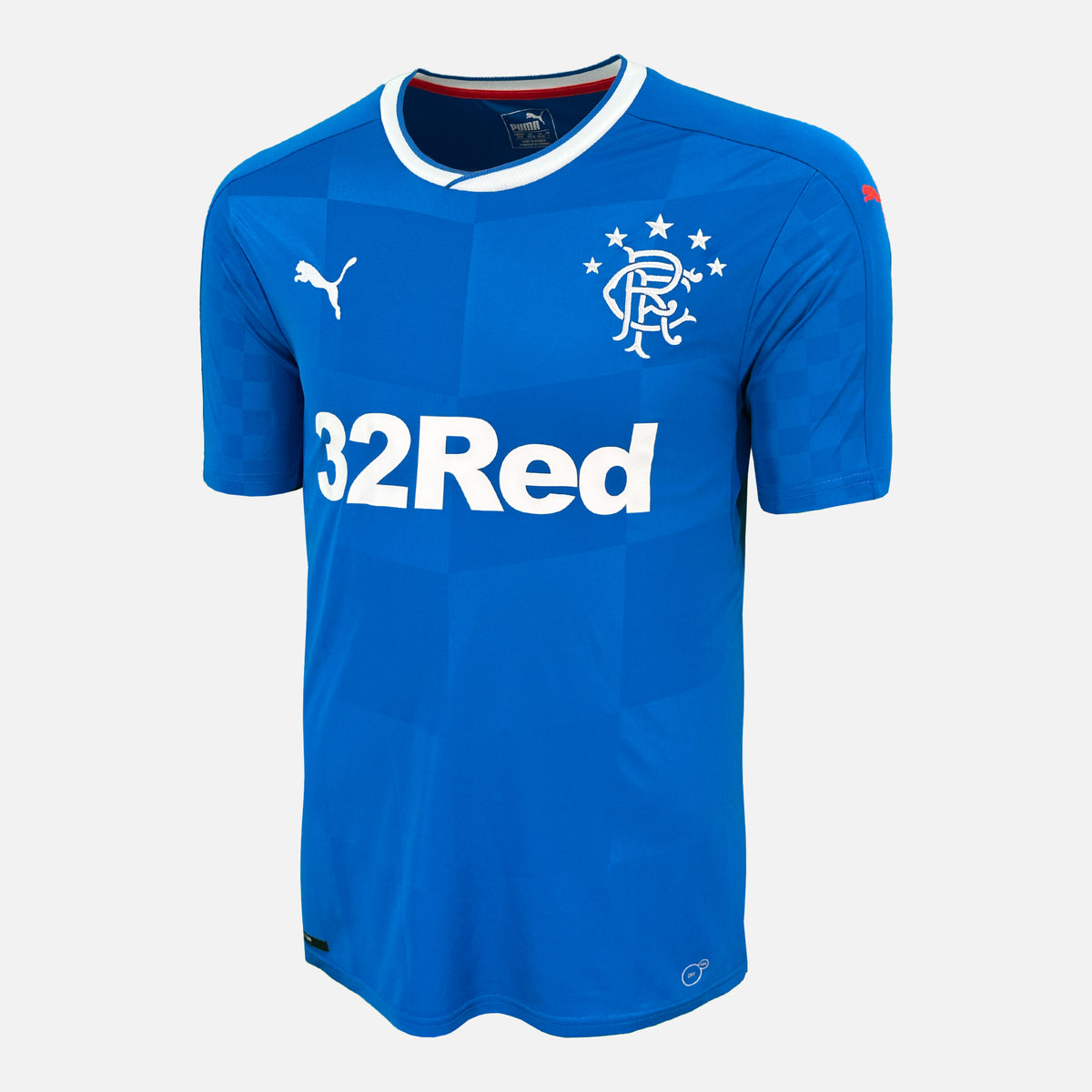 2016-18 Rangers Home Shirt [Perfect] M — Verified official Rangers shirt, condition graded | The Vault