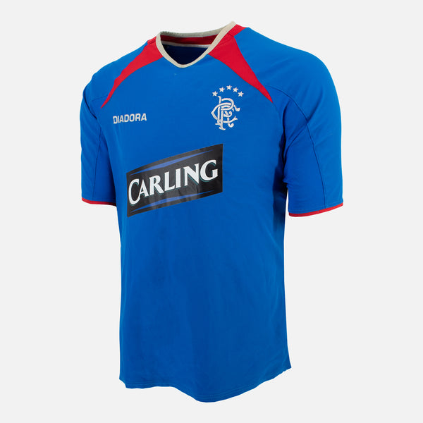 2003-04 Rangers Home Shirt [Excellent] M