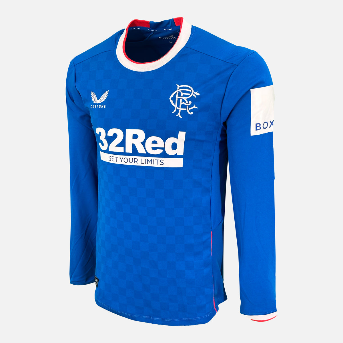 2022-23 Rangers Home Shirt long sleeve [New] M — Original and official Rangers shirt, brand new with tags | The Vault