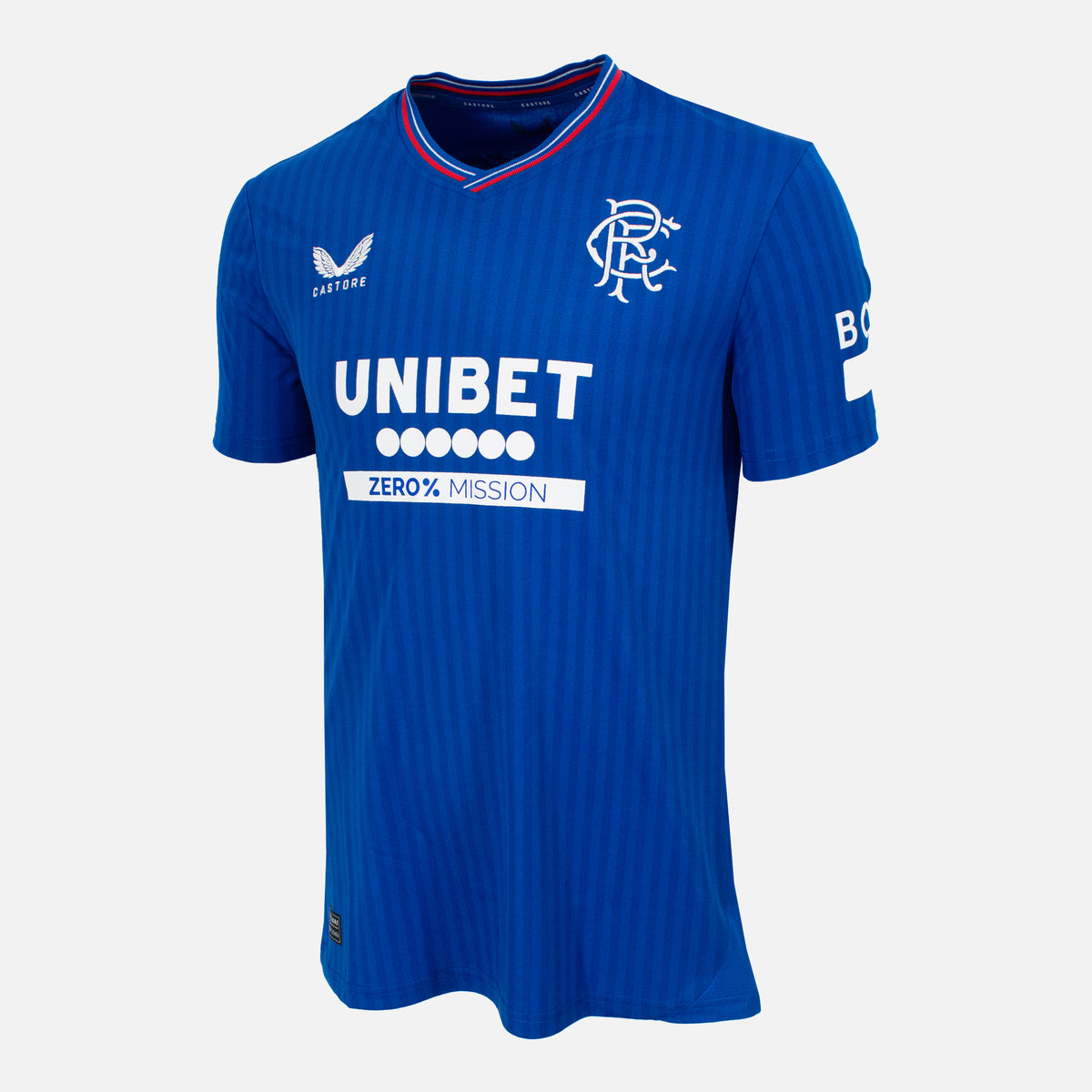 2023-24 Rangers Home Shirt Blue Castore [New] — Original and official Rangers shirt, brand new with tags | The Vault