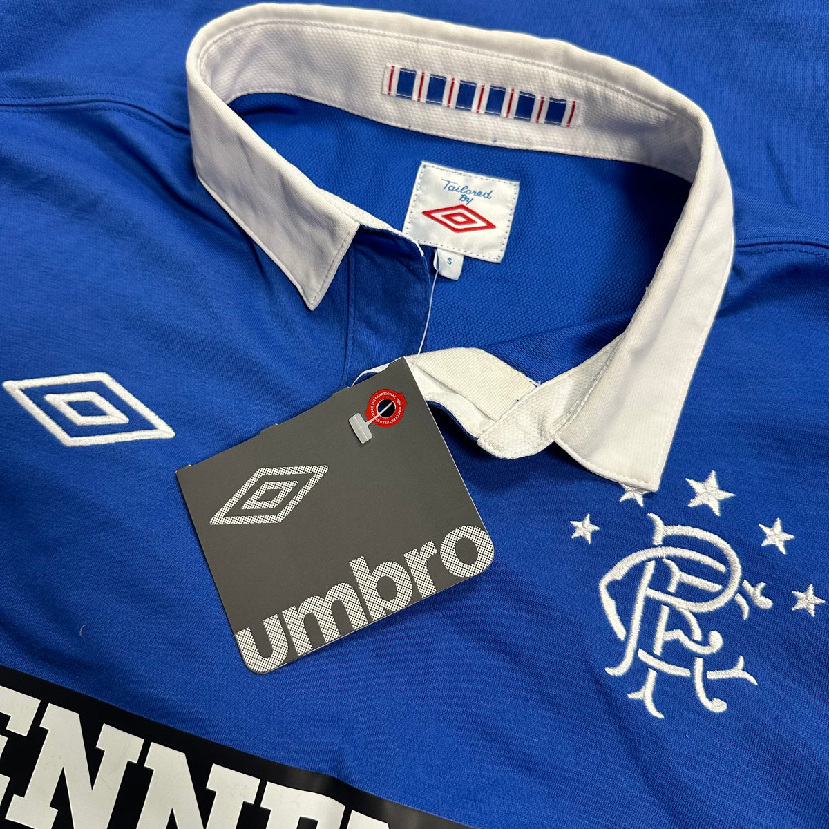 2010-11 Rangers Home Shirt [New] S — Looking after your new Rangers Home shirt | The Vault