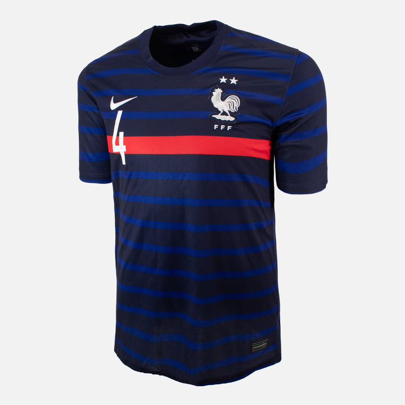 Raphael Varane Signed France Shirt Home 2020-21 [4]