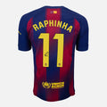 Raphinha Signed Barcelona Shirt 2025-26 Home [11]
