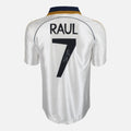 Raul Signed Real Madrid Shirt 1997-98 Official Reissue Home [7]