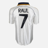 Raul Signed Real Madrid Shirt 1997-98 Official Reissue Home [7]