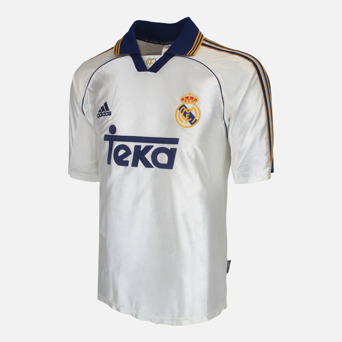 Real Madrid 1998-00 Home Shirt [Excellent] M — Original Real Madrid home football shirt from the 1998-00 season | The Vault