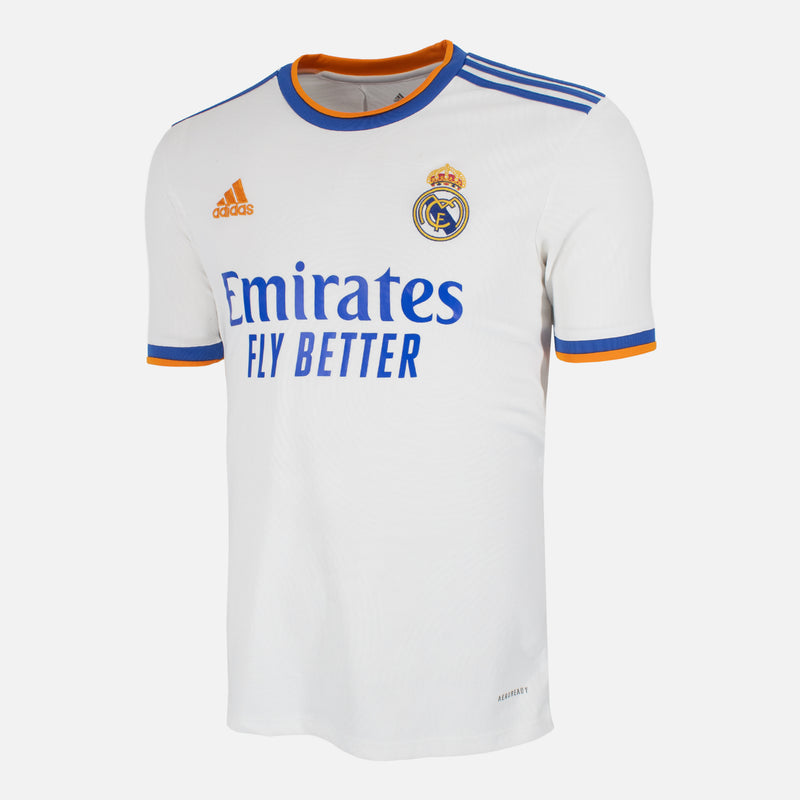 Karim Benzema Signed Real Madrid Shirt 2021-22 Home [9]