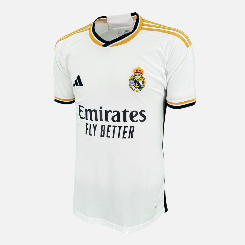 Eder Militao Signed Real Madrid Shirt 2023-24 Home [3]