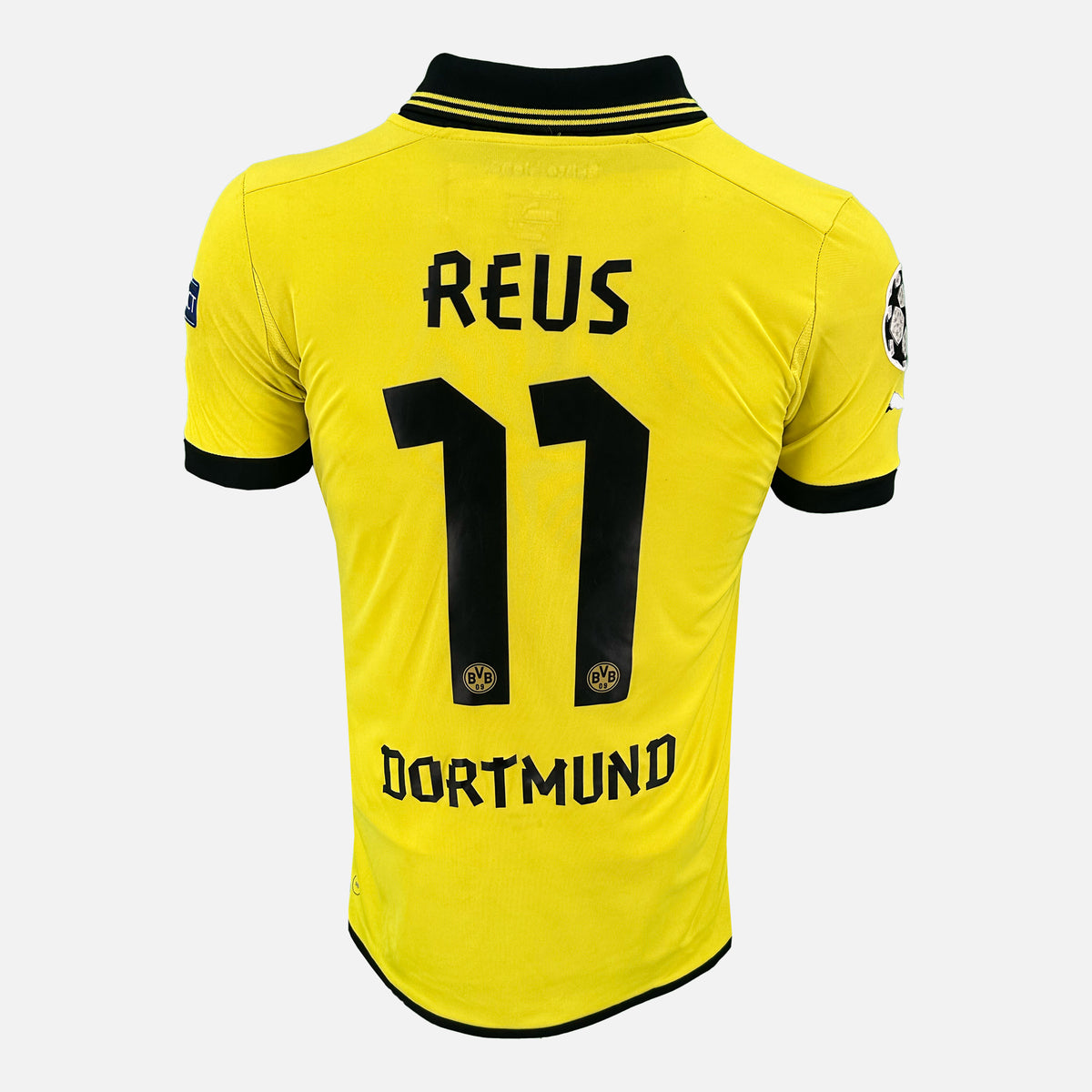 2012-13 Borussia Dortmund Home Shirt Reus 11 [Excellent] S — Verified official Borussia Dortmund shirt, condition graded | The Vault