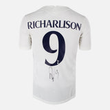 Framed Richarlison Signed Tottenham Hotspur Shirt Home [Modern]