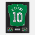 Framed Robbie Keane Signed Ireland Shirt 10 [Classic]