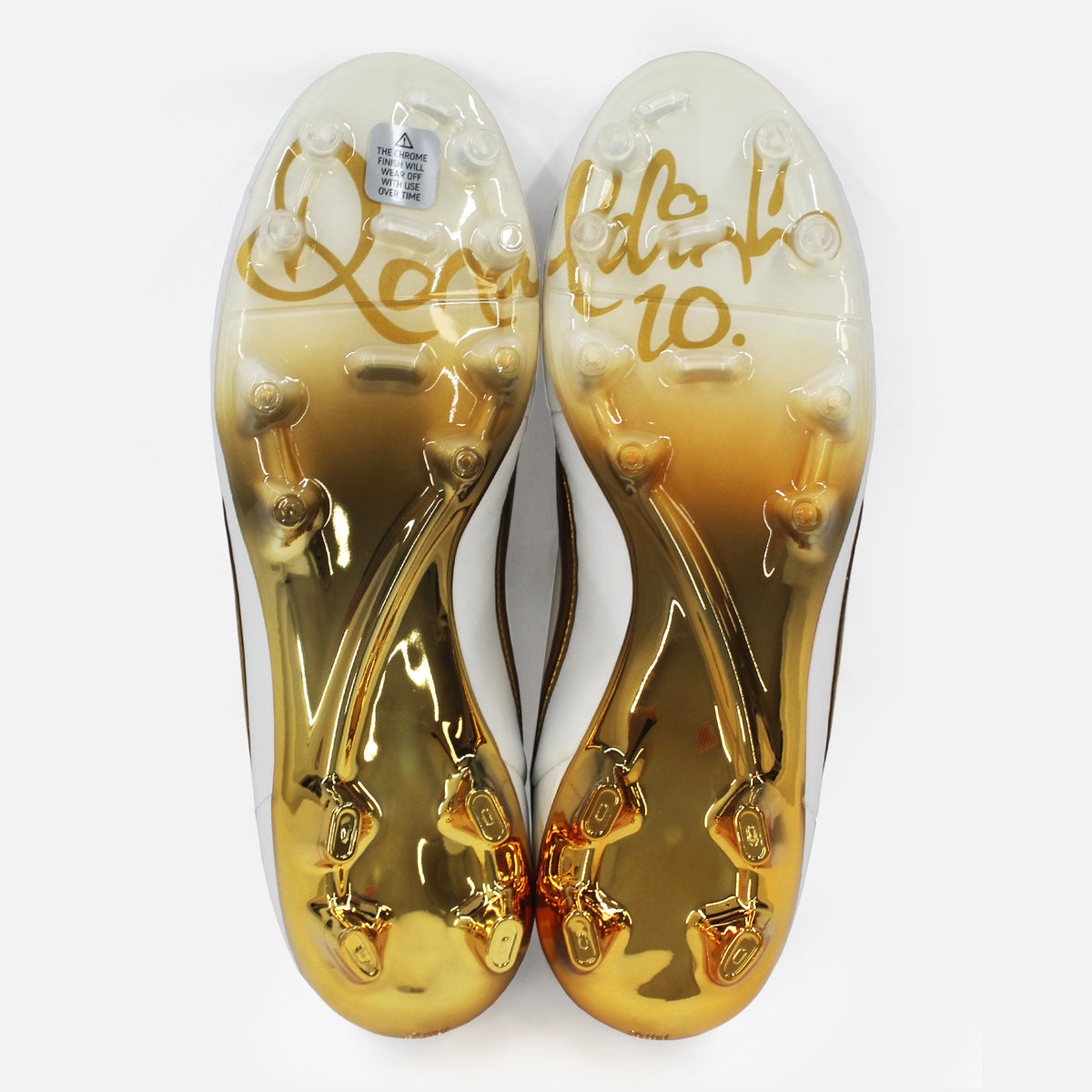 Nike Tiempo Legend Elite Boots White/Gold Ronaldinho FG [New] UK 10 — Firm, Soft or Artificial Ground – pick the right plate | The Vault