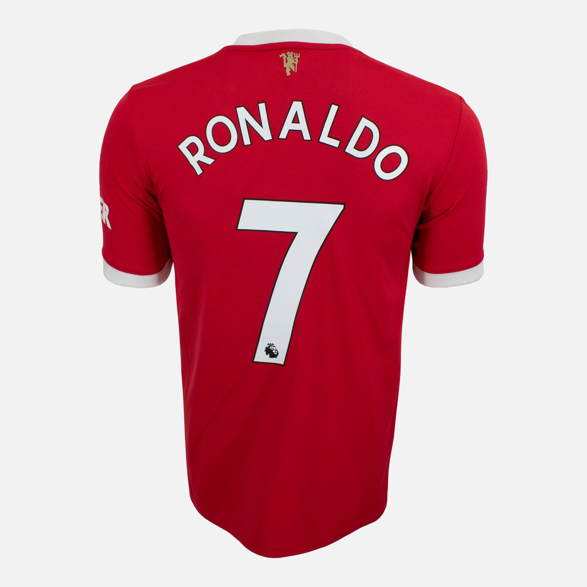 2021-22 Manchester United Home Shirt Ronaldo 7 [Excellent] M — Verified official Manchester United shirt, condition graded | The Vault