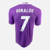 2017 Real Madrid Away Shirt Ronaldo 7 CL Final v Juventus [Perfect] S