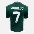 2012-13 Real Madrid Away Shirt Ronaldo 7 Green [New] S