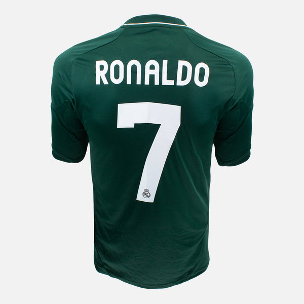 2012-13 Real Madrid Away Shirt Ronaldo 7 Green [New] S