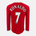 2006-07 Manchester United Home Shirt Ronaldo 7 long sleeve [Excellent] L