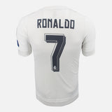 2016 Real Madrid Home Shirt Ronaldo 7 CL Final [Excellent]