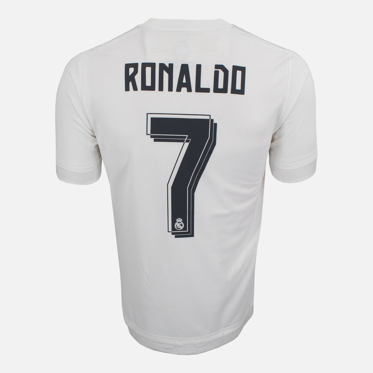 2015-16 Real Madrid Home Shirt Ronaldo 7 [Perfect] M — Verified official Real Madrid shirt, condition graded | The Vault
