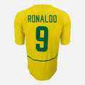 Ronaldo Signed Brazil Shirt 2002-04 Home [9]