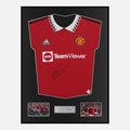 Framed Cristiano Ronaldo Signed Manchester United Shirt Home [Classic]