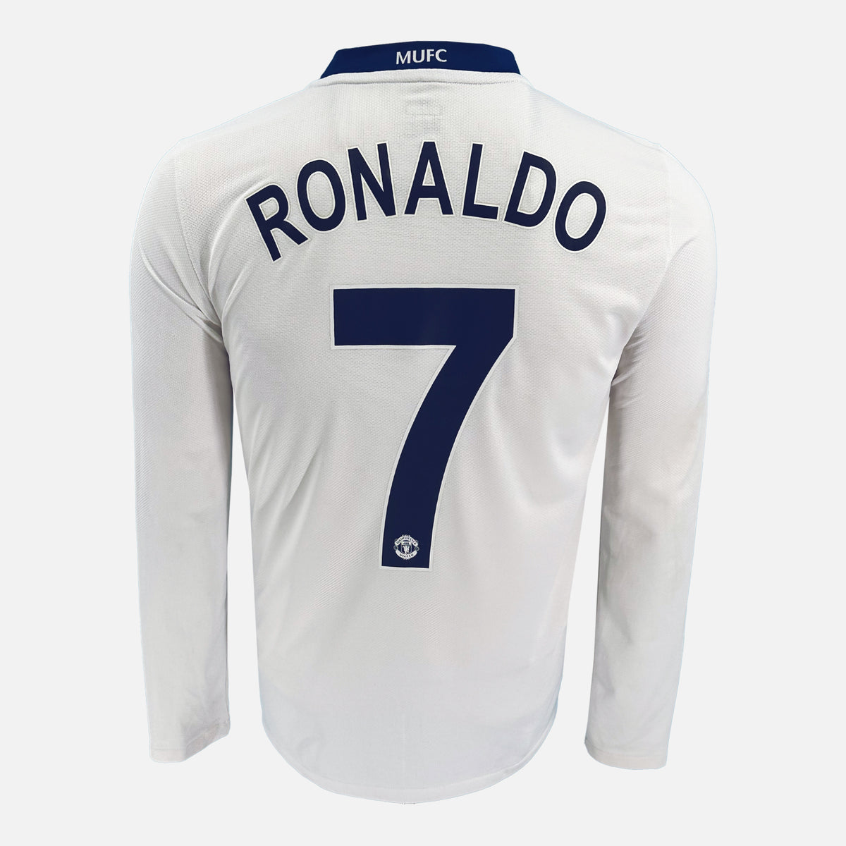 2008-09 Manchester United Away Shirt Ronaldo 7 Long sleeve [Perfect] — Verified official Manchester United shirt, condition graded | The Vault