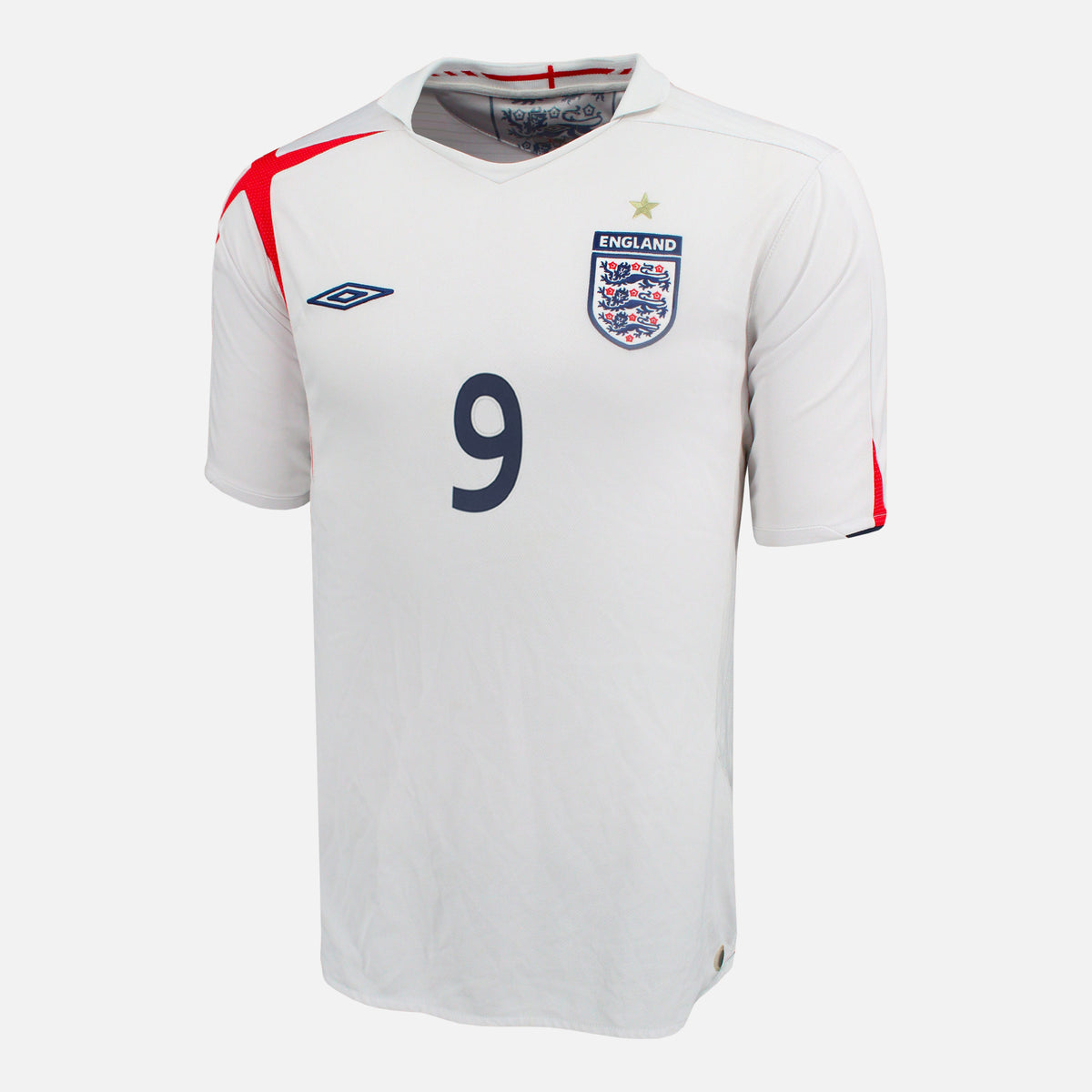 2005-07 England Home Shirt Rooney 9 [Perfect] XL — Looking after your England Home jersey | The Vault