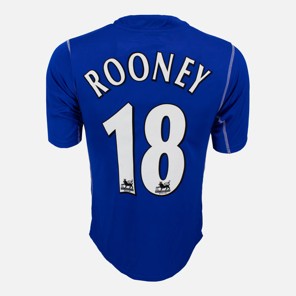 2002-03 Everton Home Shirt Rooney 18 Rookie [New] S