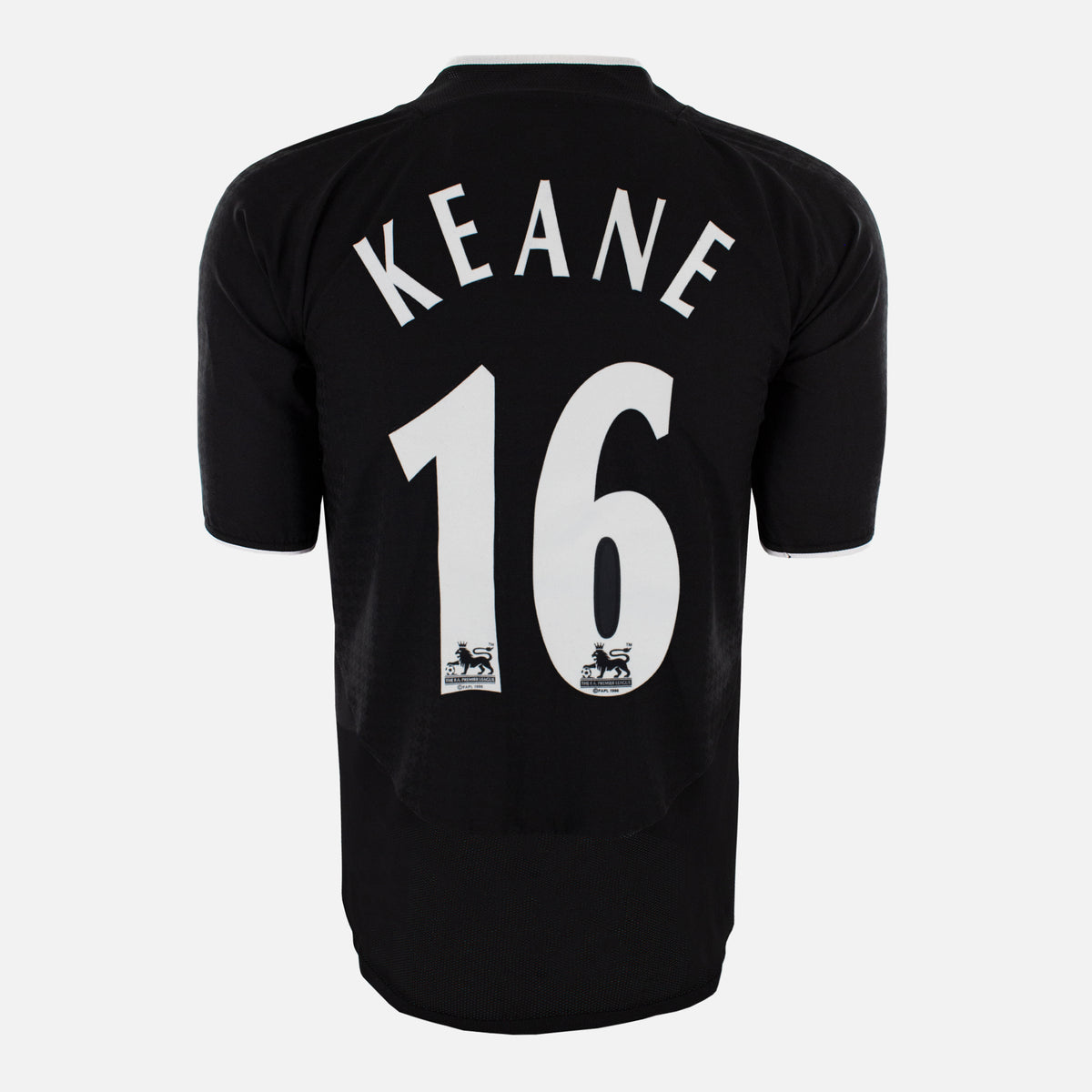 2005 Manchester United Away Shirt Stand Up Speak Up Keane 16 [Excellent] M — Verified official Manchester United shirt, condition graded | The Vault