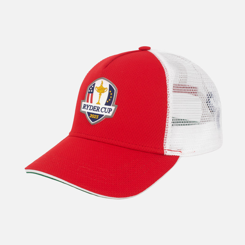 Ryder Cup 2023 Golf Mesh Trucker Cap [Red/White]