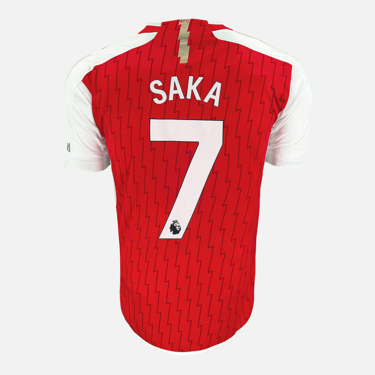 2023-24 Arsenal Home Shirt Saka 7 [New] L — Authentic Arsenal home football shirt from the 2022-23 season | The Vault
