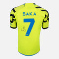 Bukayo Saka Signed Arsenal Shirt 2023-24 Away [7]