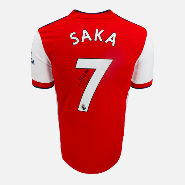 Saka sales arsenal shirt