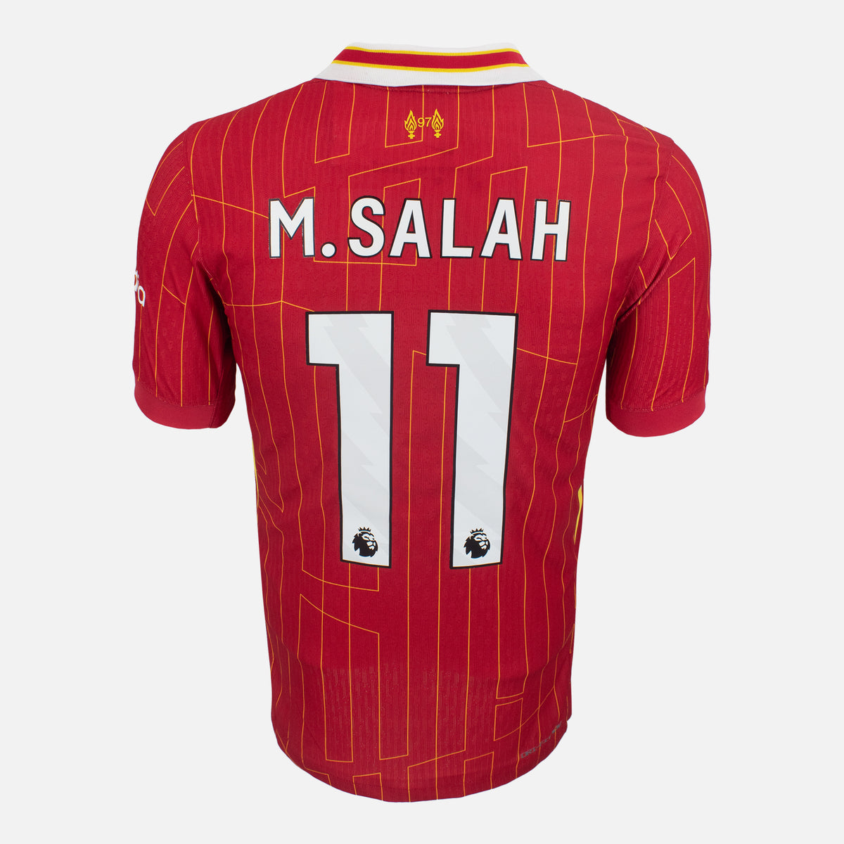 2024-25 Liverpool Home Shirt Salah 11 Pro Version [New] S — Original and official Liverpool shirt, brand new with tags | The Vault