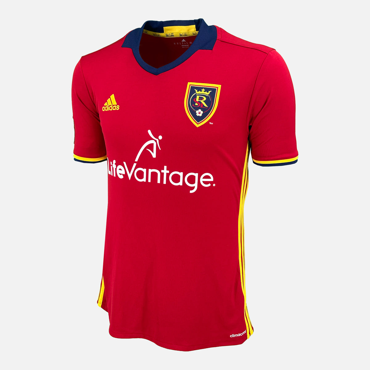 2016 Real Salt Lake Home Shirt [Perfect] M — Verified official Real Salt Lake shirt, condition graded | The Vault